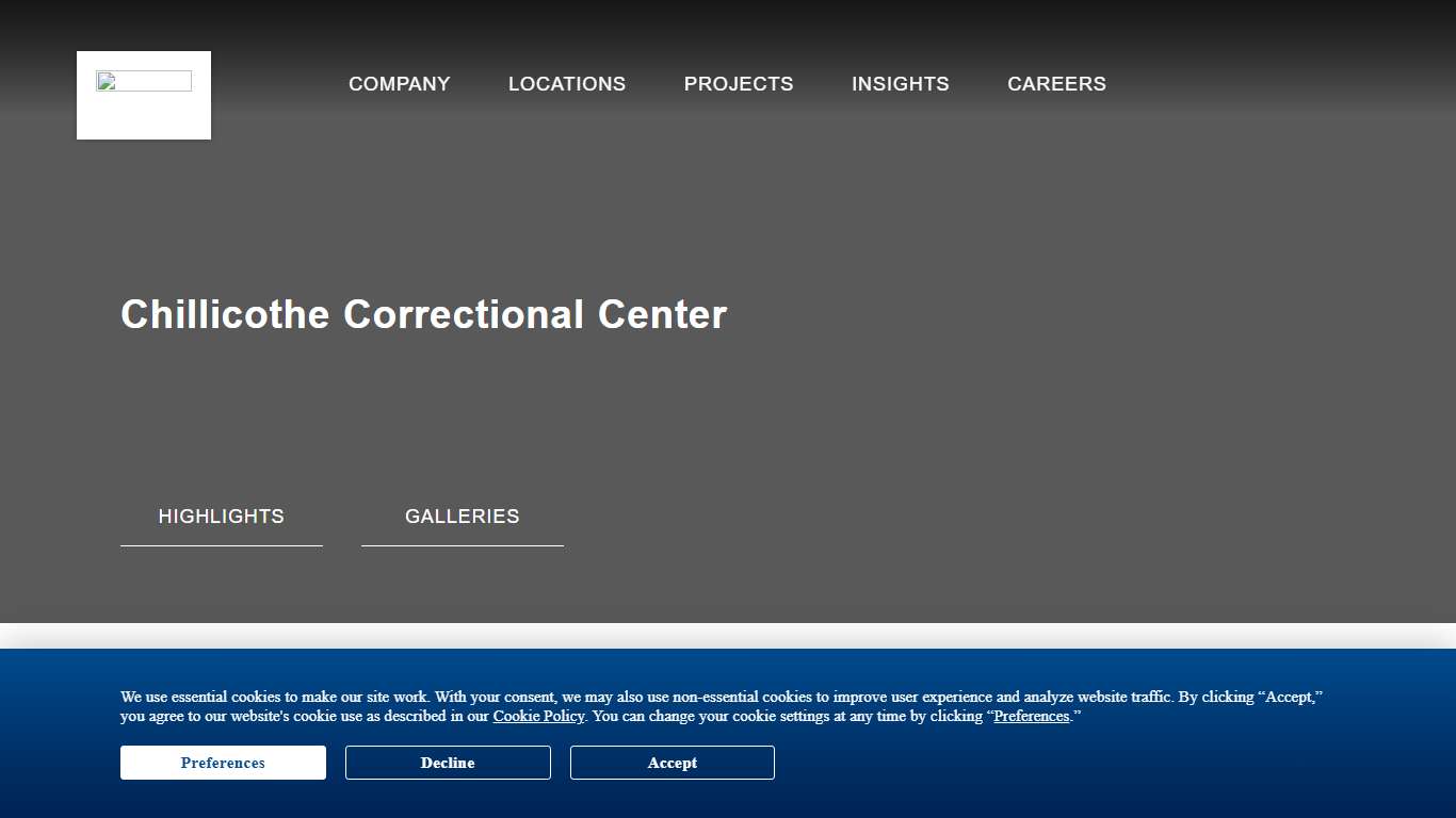 Chillicothe Correctional Center - JE Dunn Construction